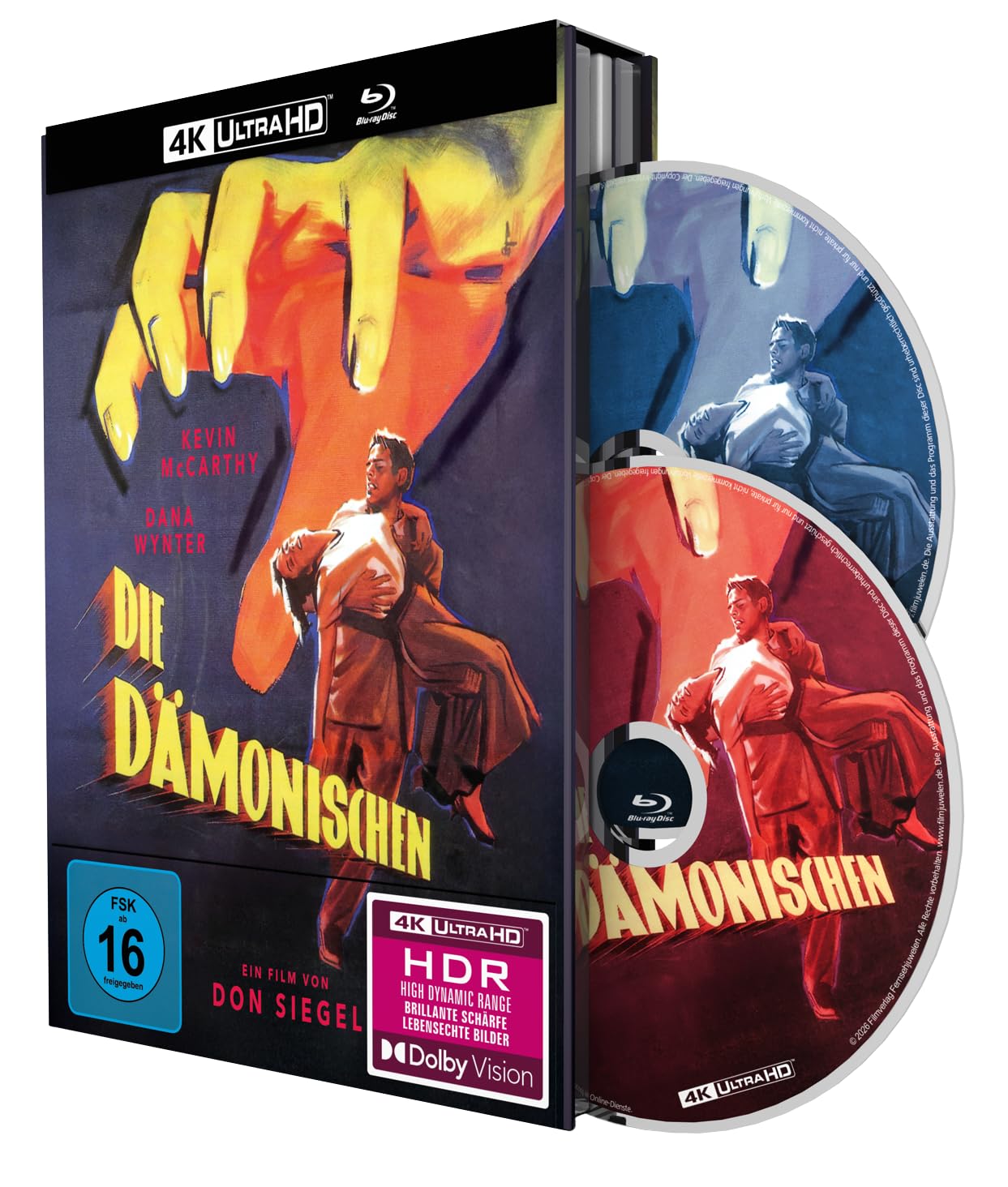 Die Dämonischen - Die Körperfresser kommen: Das Original! Limited Mediabook (4K UHD