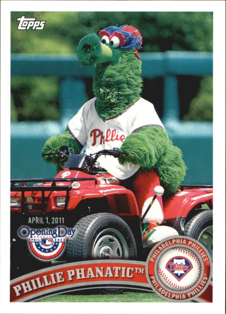 Amazon.com: 2011 Topps Opening Day Mascots Baseball Card #M17
