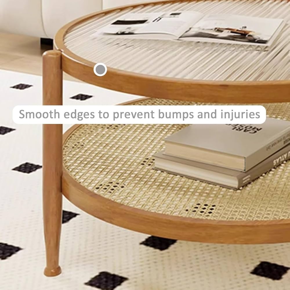 センターテーブル・ローテーブル Old Rattan Coffee Table センターテーブル・ローテーブル Old Rattan Coffee Table