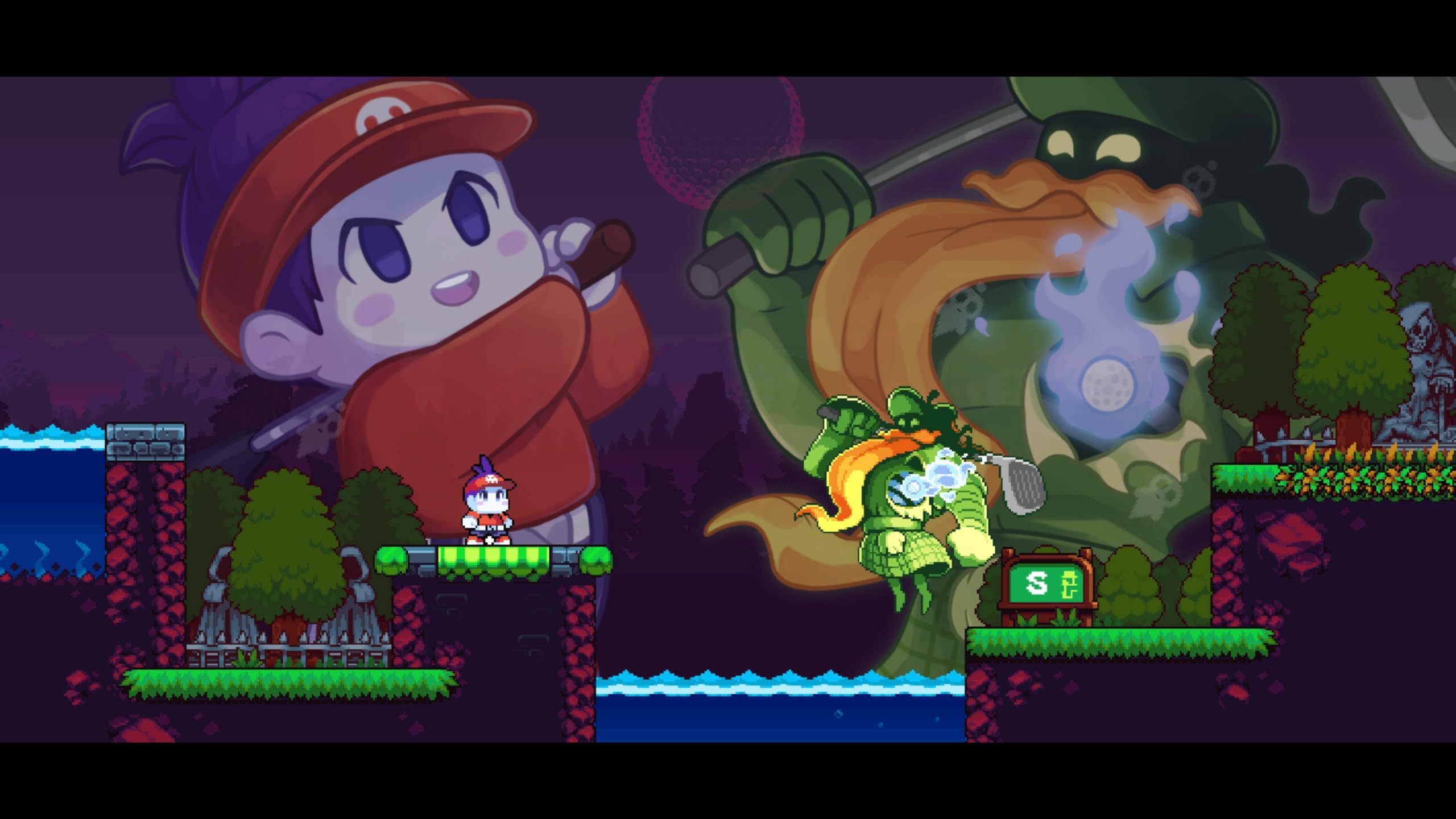 Nintendo Switch - Cursed to Golf カースド・トゥー・ゴルフ 北米版 switch Amazon.com: Cursed to Golf (Limited Run #195) - Nintendo Switch