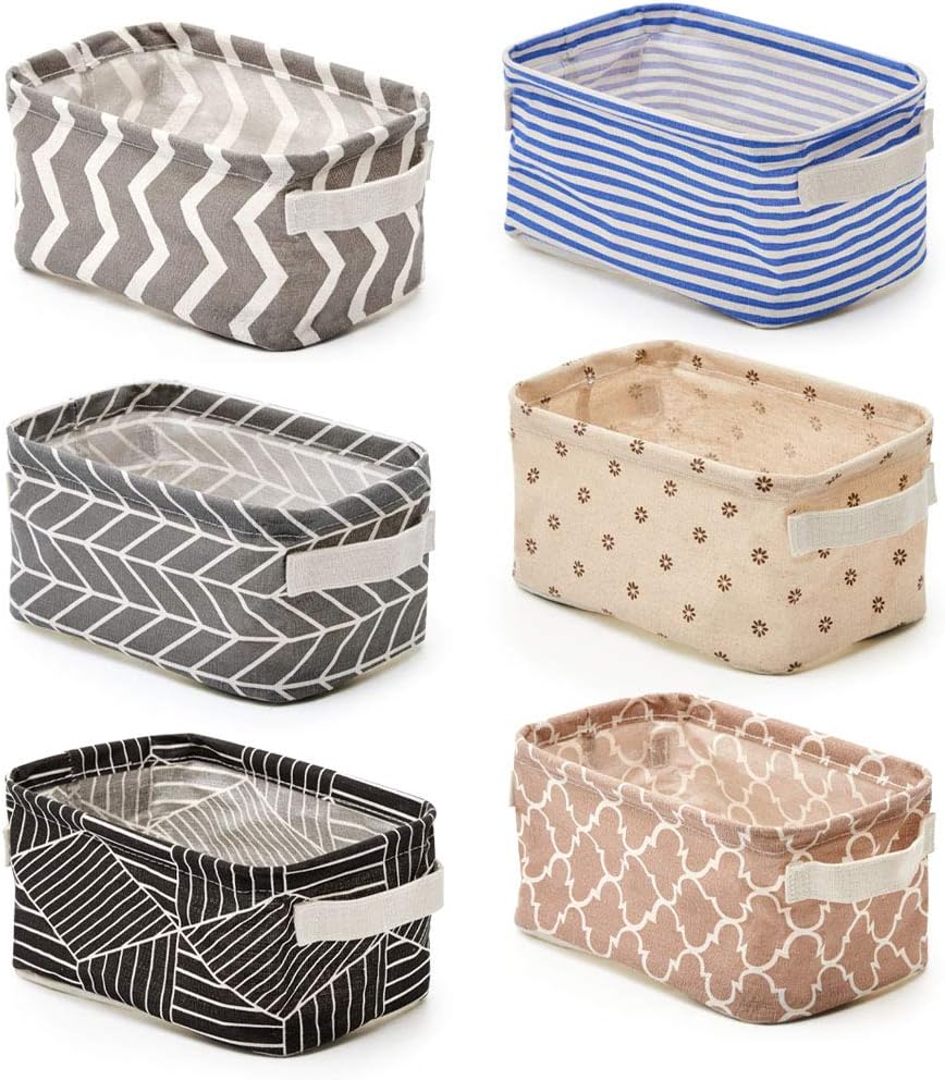 HIYAGON Babykorb Aus Segeltuch - Aufbewahrungskorb Für Spielzeug & Mehr