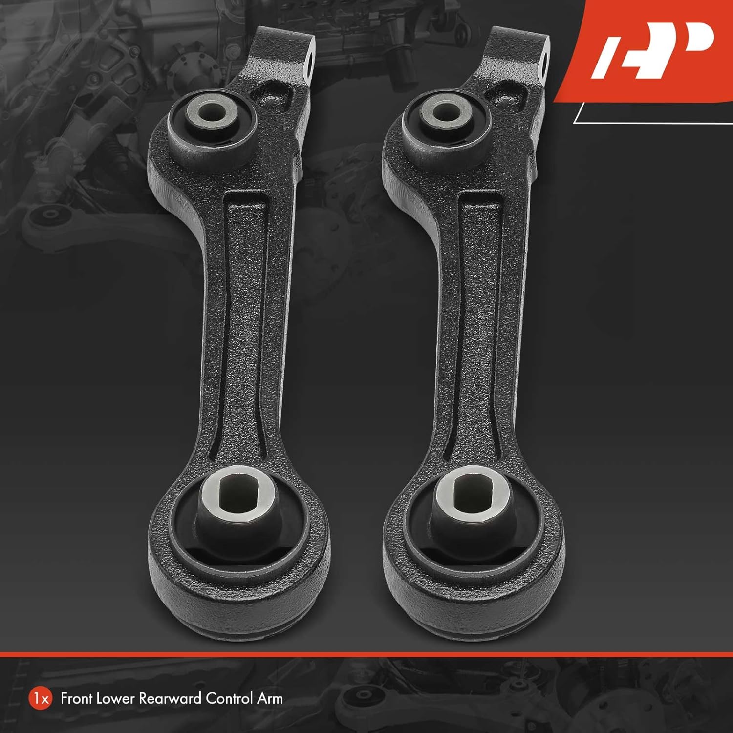 A-Premium 2 x Front Lower Rearward Control Arm with Bushing, Compatible with Dodge Charger 2011-2023, Challenger 2011-2023 & Chrysler 300 2011-2023