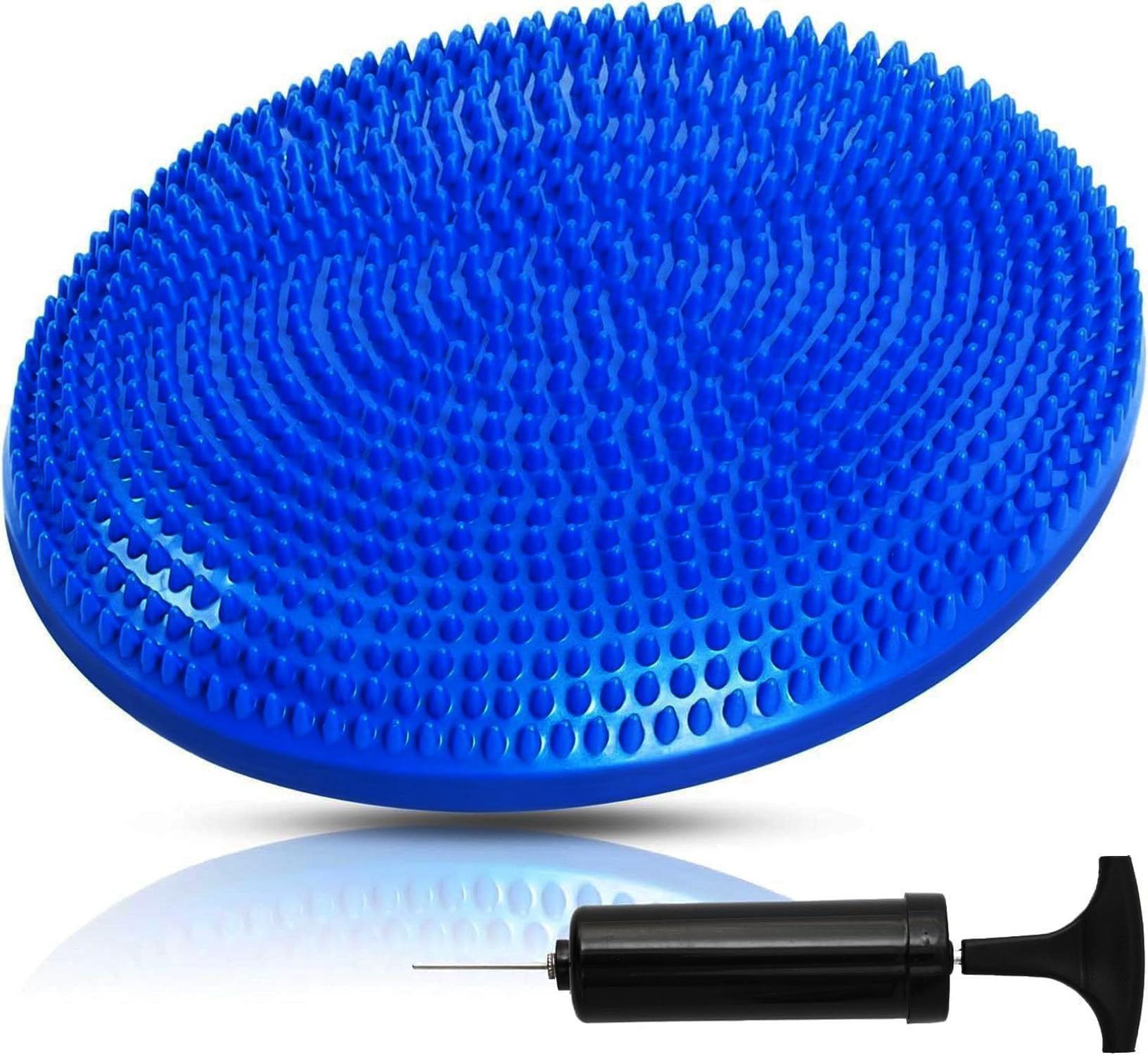 GJSHOP Wobble Balance Board with Pump | Physiotherapy Leg Exerciser Board Fitness Exercise | Balance Board Stability Disc Cushion Non-Slip Balancer Balancing Board Trainer Legs | Core Workout (B0DFTRWYH4) Amazon Price History, Amazon Price Tracker