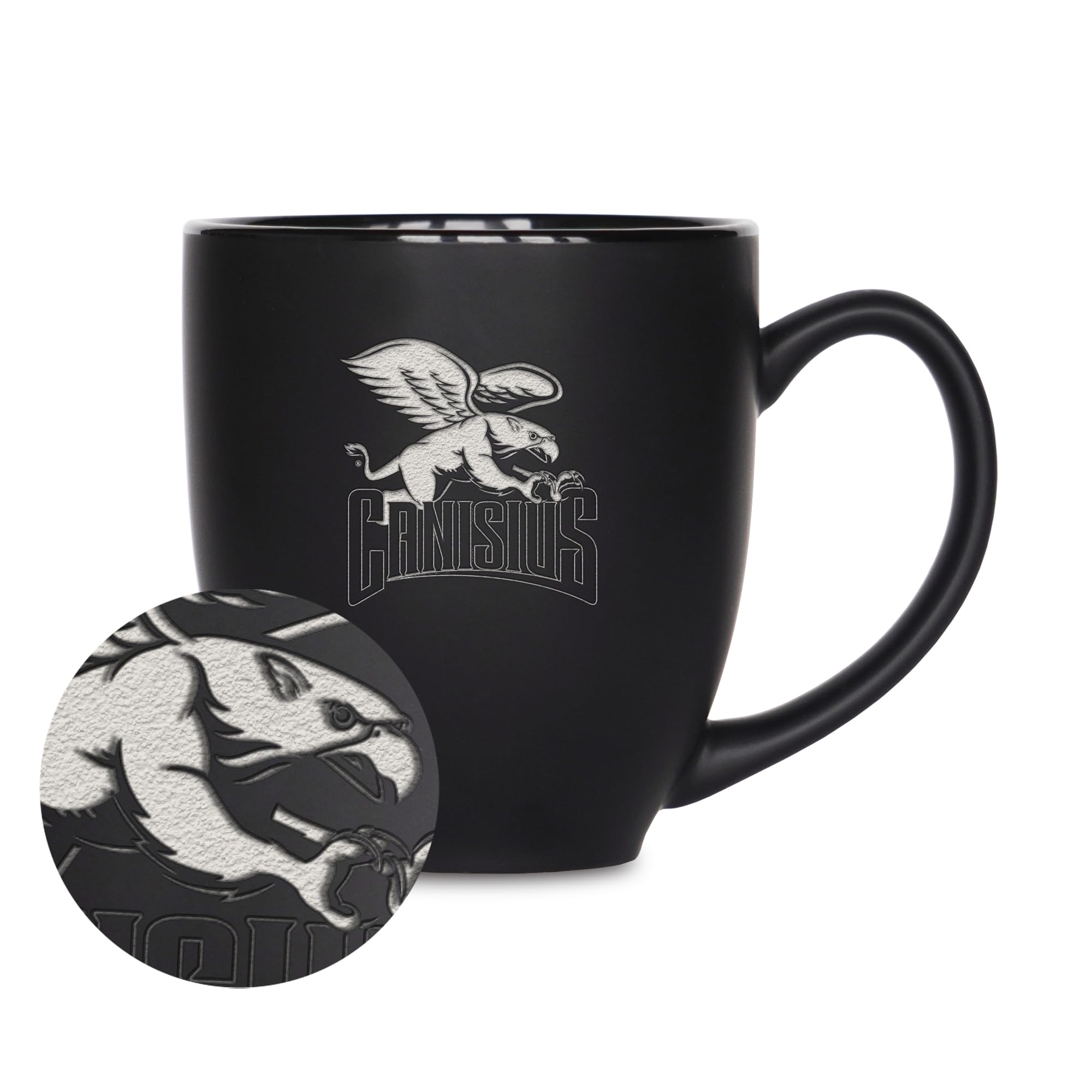 Tasse Canisius Golden Griffins Rico Industries céramique mate