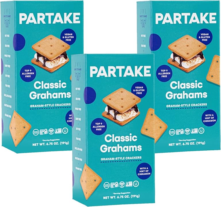 Partake Foods Classic Grahams