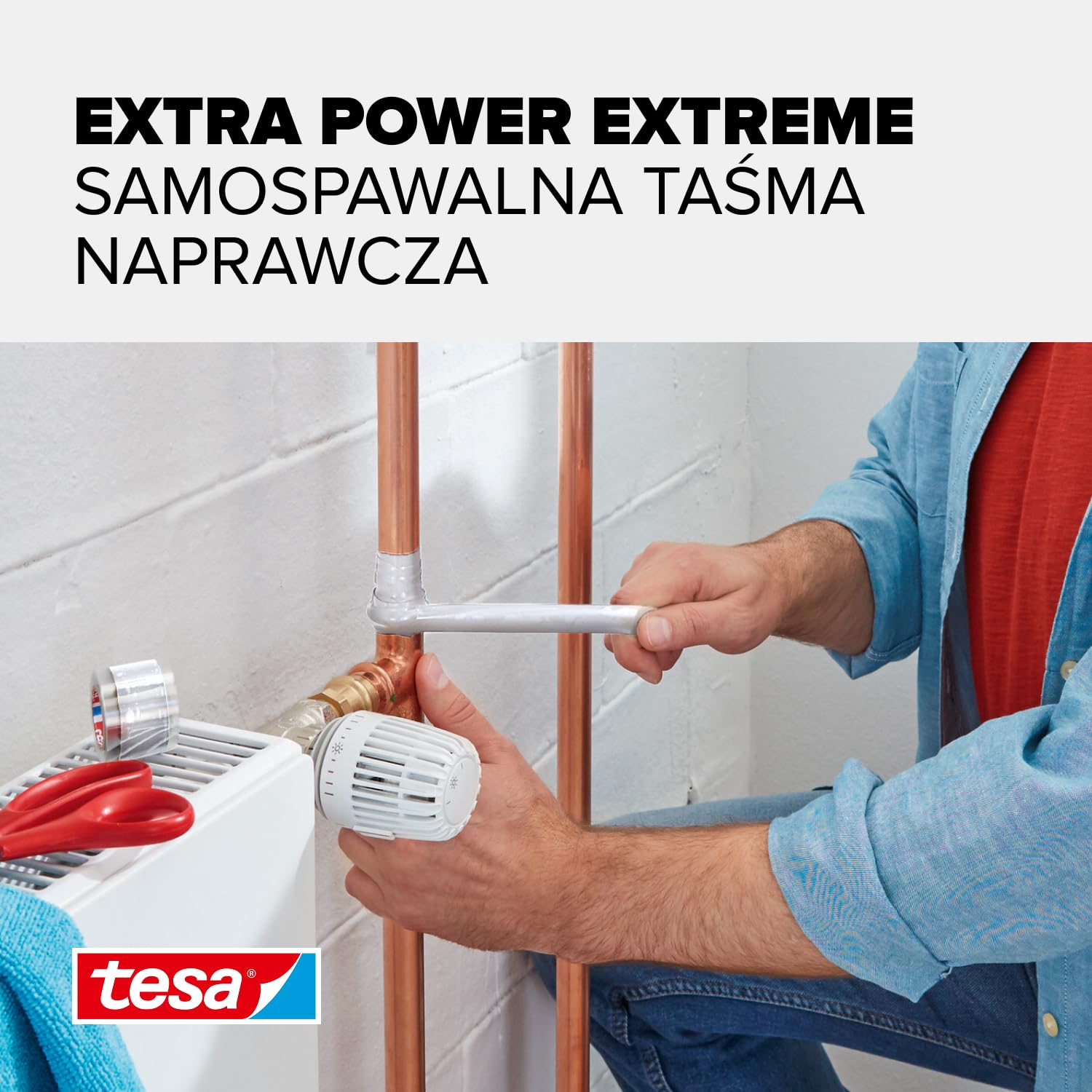 Tesa 56064-00003-00 Taśma Uszczelniająca, Przeźroczysty, 2.5m x 19mm