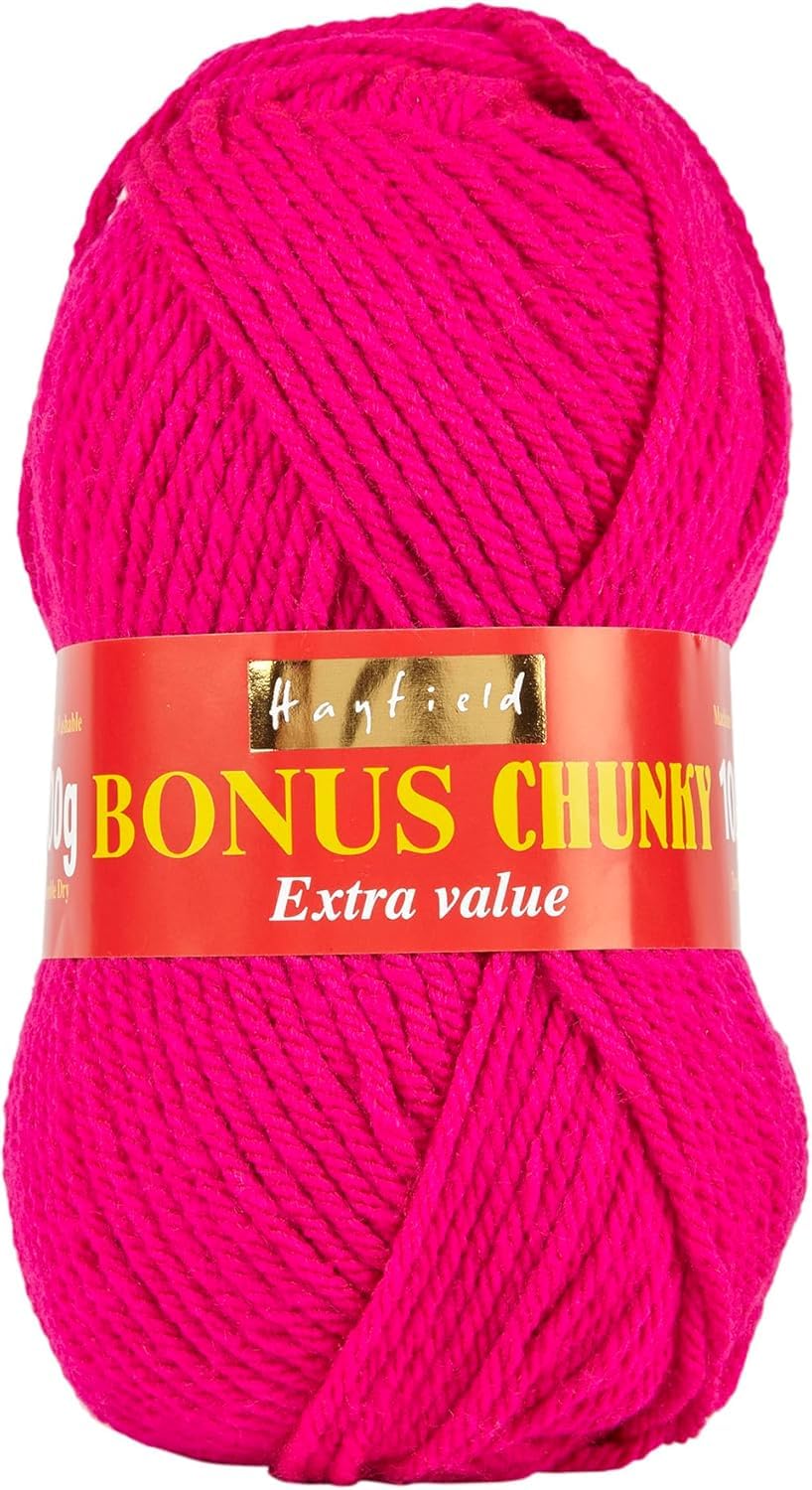 Hayfield Bonus Chunky - Electric Pink (572)