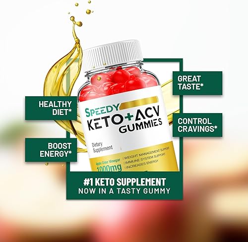 Miniatura 3 de Paquete de 3 gomitas Speedy Keto ACV  Fórmula avanzada Speedy Keto Plus ACV Gummies Vinagre de sidra de manzana Speedy ACV Suplemento dietético para