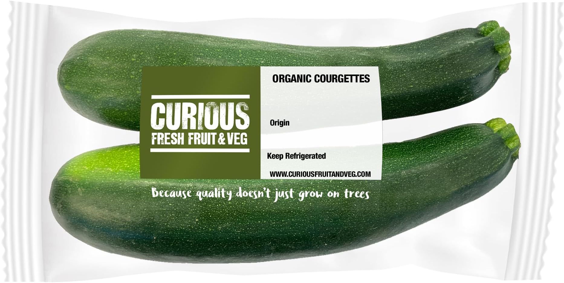 Organic Courgettes, 300g