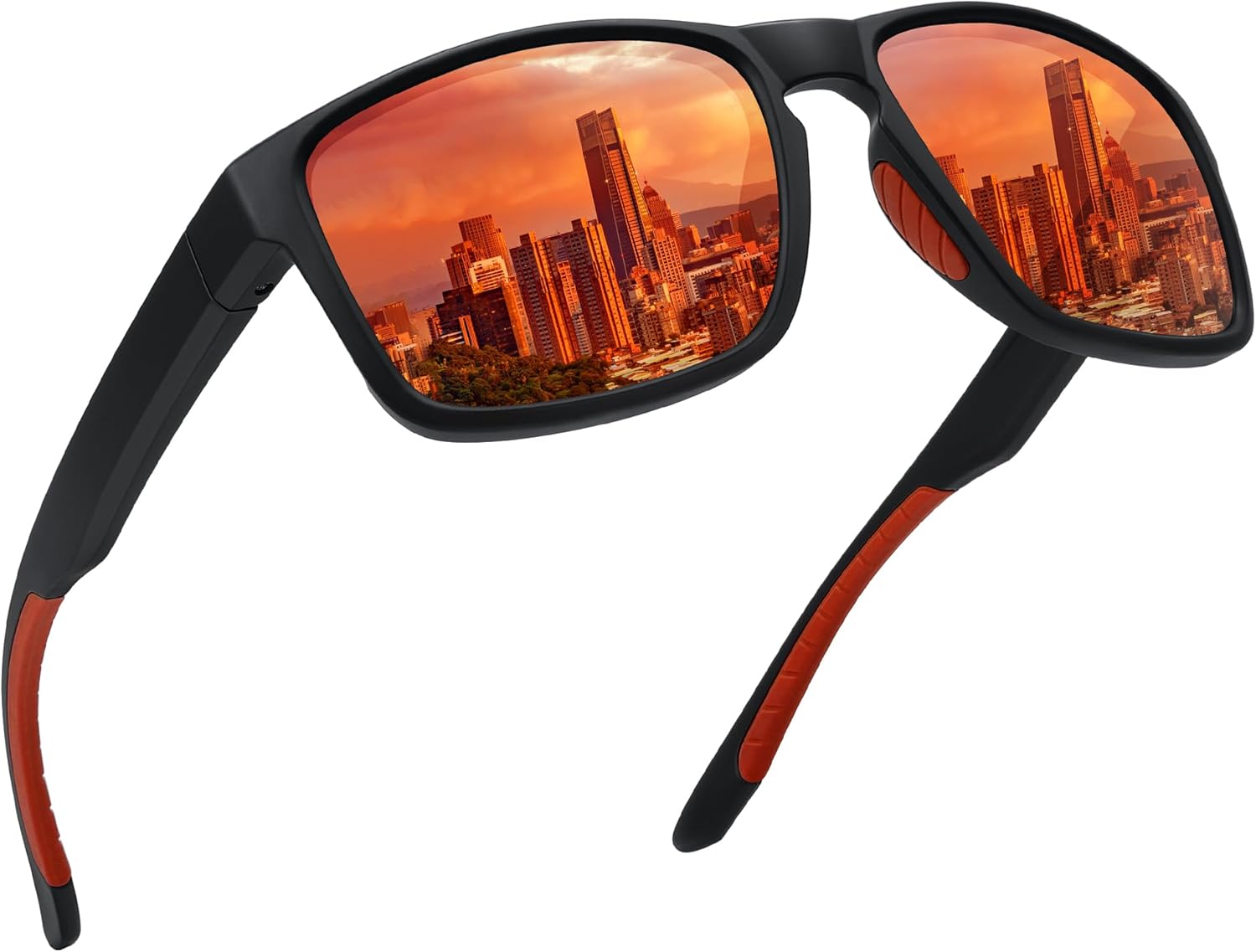 Ofwin Sports Polarized Sunglasses for Men Women UV Protection Unbreakable Driving Running Fishing Hiking Sun Glasses