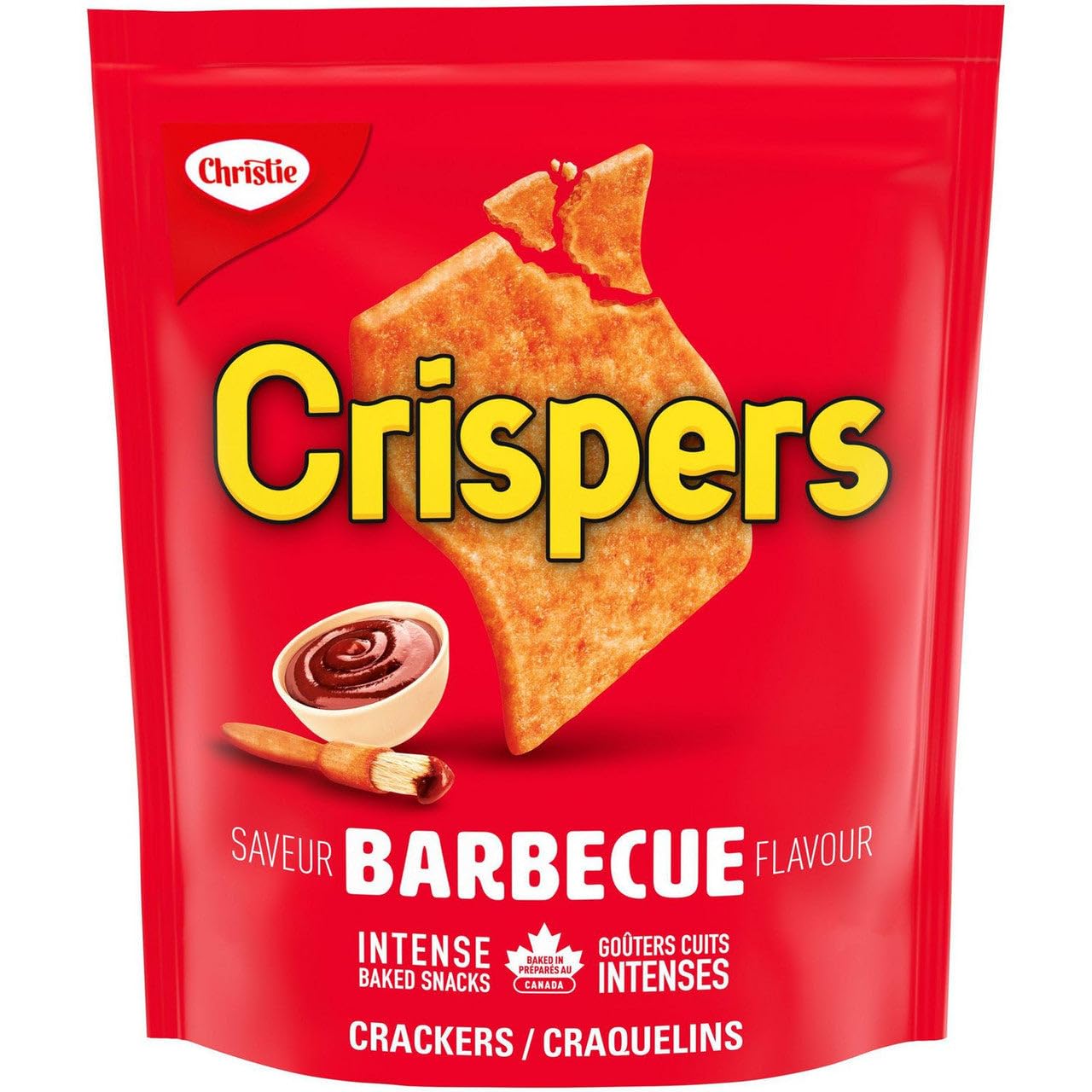 Galletas Crackers Christie Crispers Sabor Barbacoa 145g