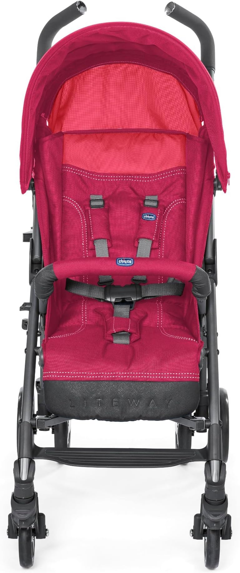 Lite Way 3 Basic Stroller With Bumper Bar 0m-3yrs, Red Berry