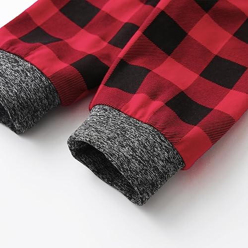 Miniatura 7 de Conjunto de 3 piezas de ropa de bebé recién nacido con estampado de manga larga + pantalones + sombrero