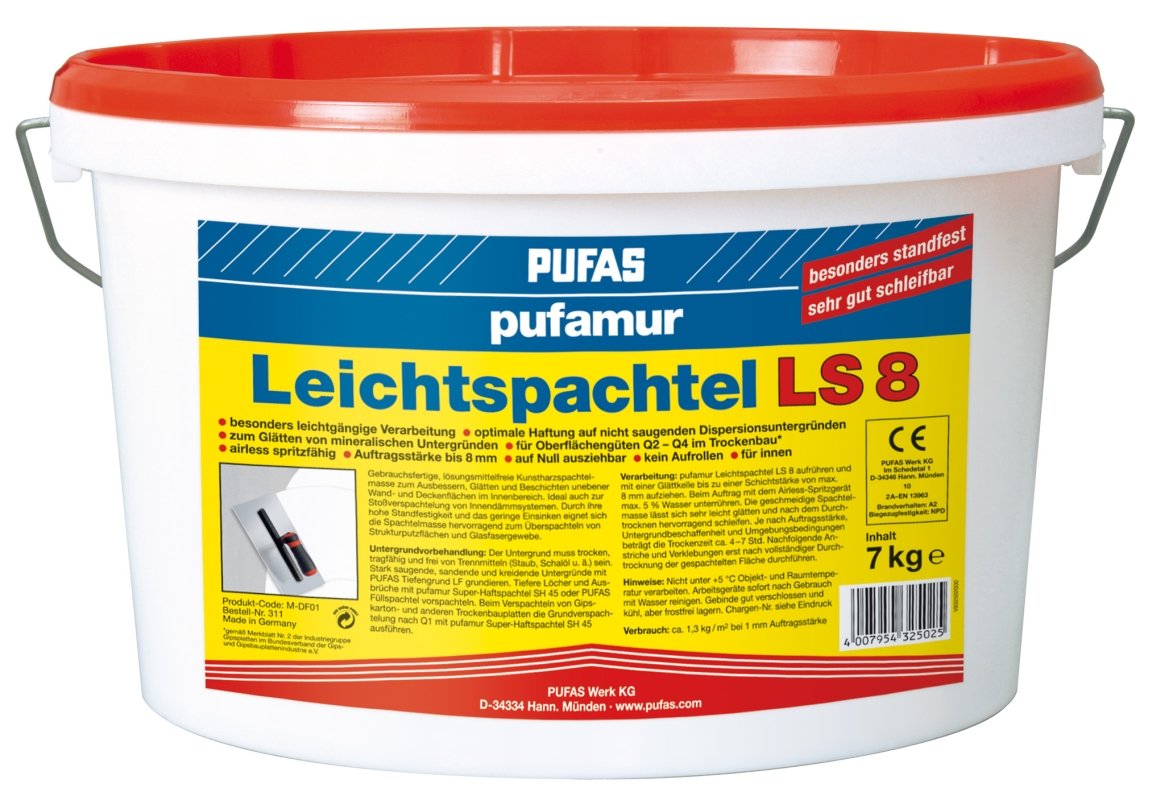 Pufas Pufamur Leichtspachtel 15,000 KG