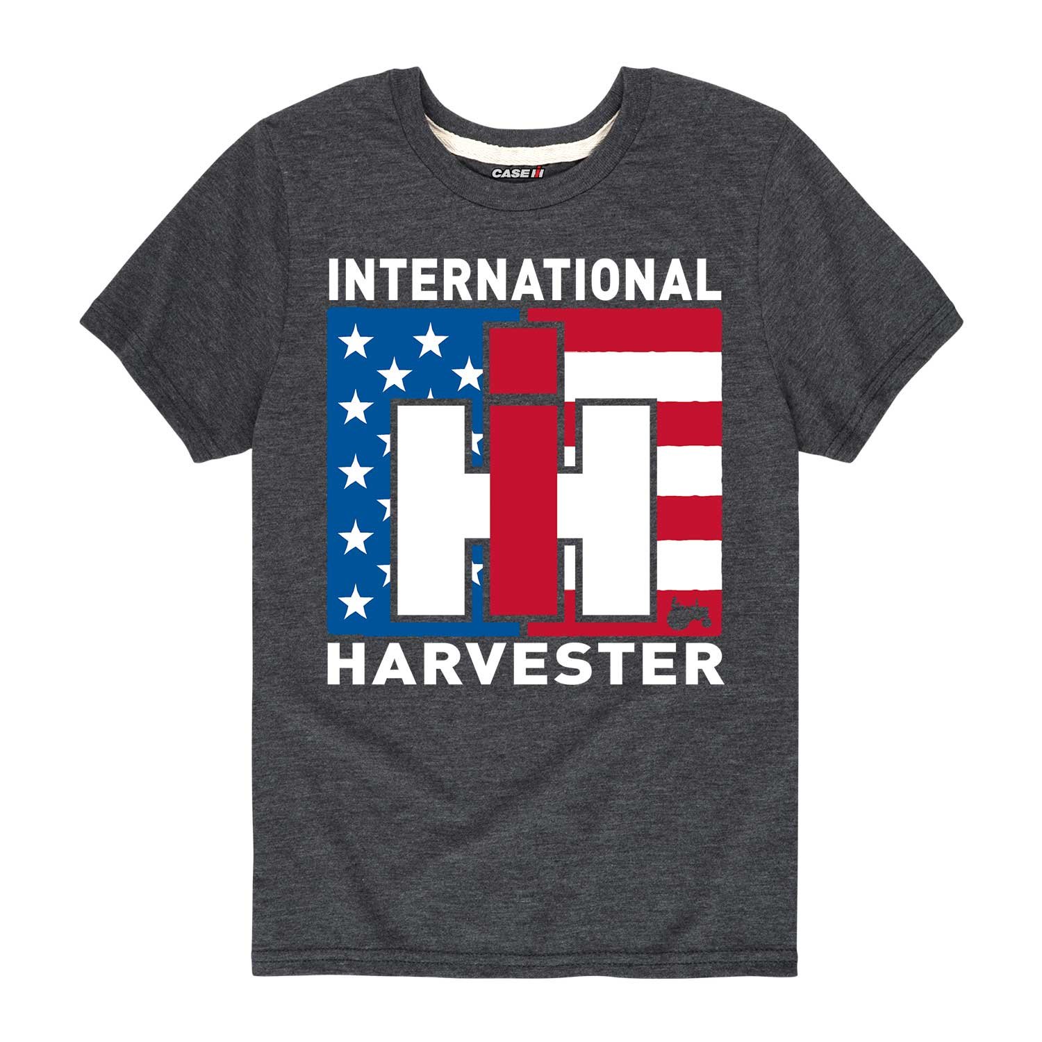 Country CasualsInternational Harvester - IH Flag - Toddler Short Sleeve Graphic T-Shirt