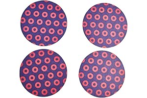 Phish Fishman Donut Drink Coasters 4-Pack