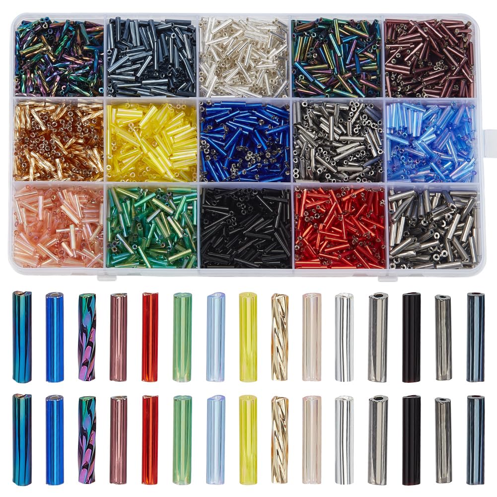 Perles d'espacement torsadées pour composer des bracelets personnalisés sans fin