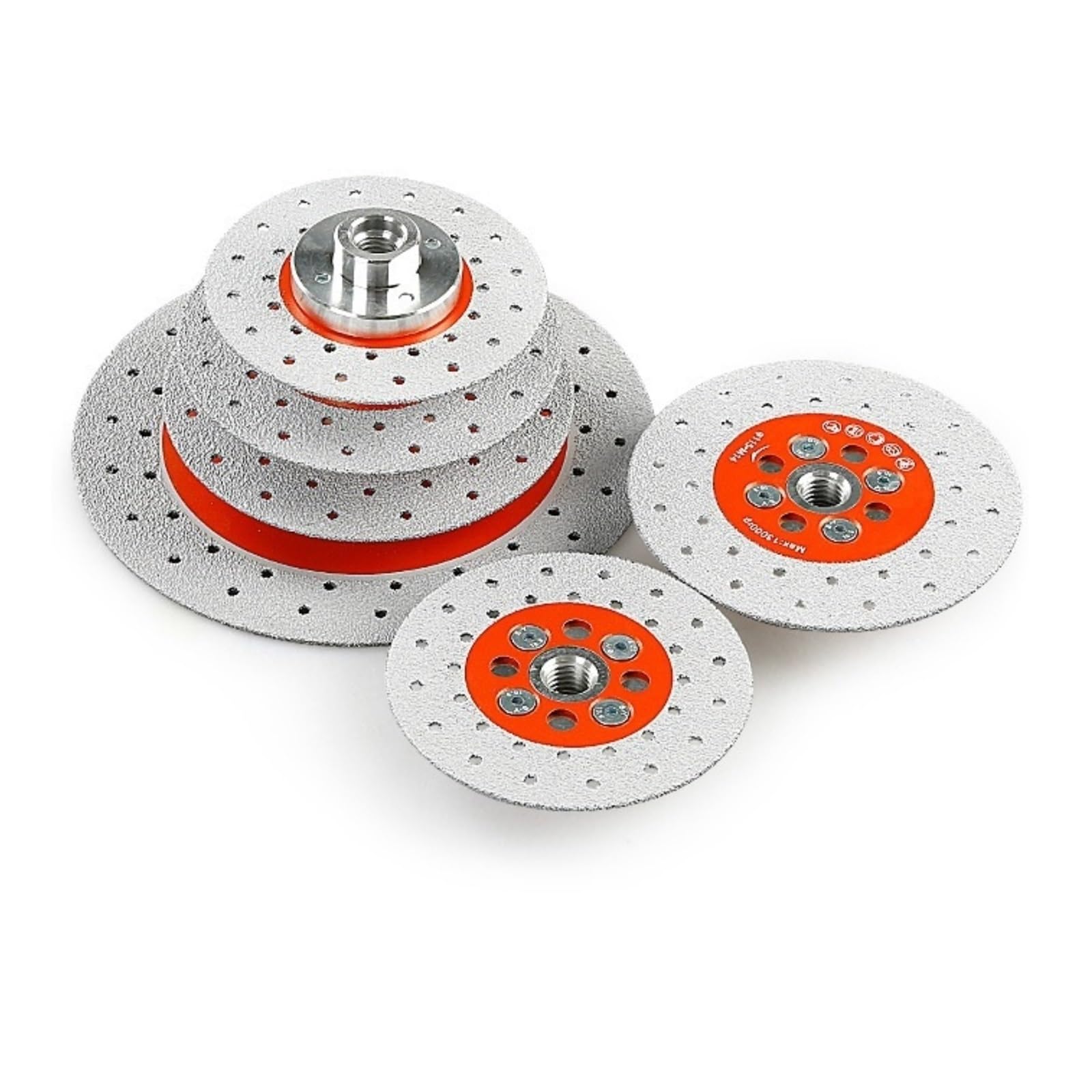 M10 M14 5/8-11 Diamond Vacuum Brazing Saw Blade Welding Cutting Grinding Disc For Porcelain Tile Granite Marble Stone 100/115/125/18/230mm