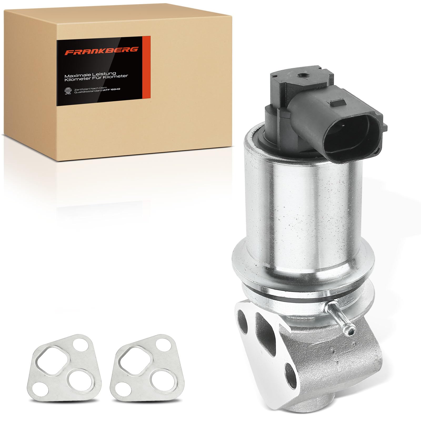 Frankberg Valvola EGR Benzina Compatibile con Golf IV 1J1 1.4L A2 8Z0 1.4L Golf IV Variantee 1J5 1.6L Golf IV Variantee 1J5 1.4L L.u.p.o 6E1 6X1 1.4L Replace# XEGR68