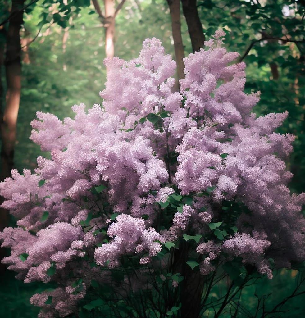 Syringa Oblata (Korean Lilac, Early Lilac, Early Blooming Lilac, Broadleaf Lilac) Shrub Seeds, Fragrant Flowers, Attractive Appearance, Seeds by MySeeds.Co, You Choose The Amount (1/4 LB)