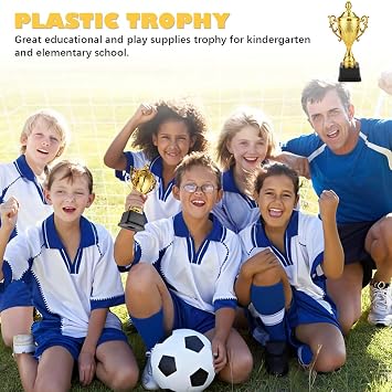 Golden Trophy Cup Award Competition Cup Award Plastic Competition Trophy Cup