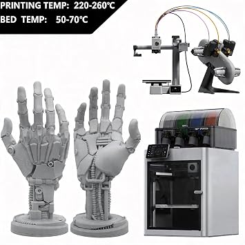 PETG Matte Rapid Filament 1.75mm,Max 500mm/s High Speed Printing, Compatible with Bambu LAB,Creality K1C,QIDI MAX3, FLASHFORGE Adventurer 5M, Prusa MK4 FDM 3D Printer,1KG,White