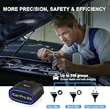 Vgate iCar Pro 2S OBD2 Bluetooth Adapter Check Engine Vehicle Code Reader Diagnostic Scanner Tools for iOS&Android and Windows Made for Electric (EV) and Hybrid Vehicles - 6