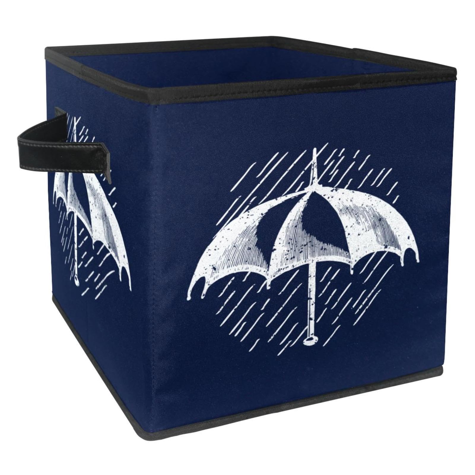 Boîte de rangement pliable cube blanc contre le désordre des vêtements