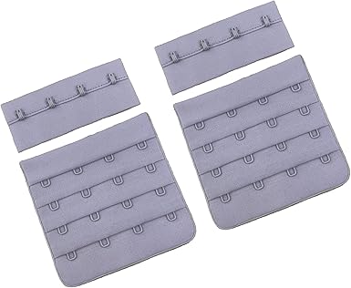 Lot De 4 Extensions De Soutien-gorge à Crochet Doux, Extensibles Et Confortables à 3 Crochets Pour Femme, 3 Clips De Sangle De Soutien-gorge
