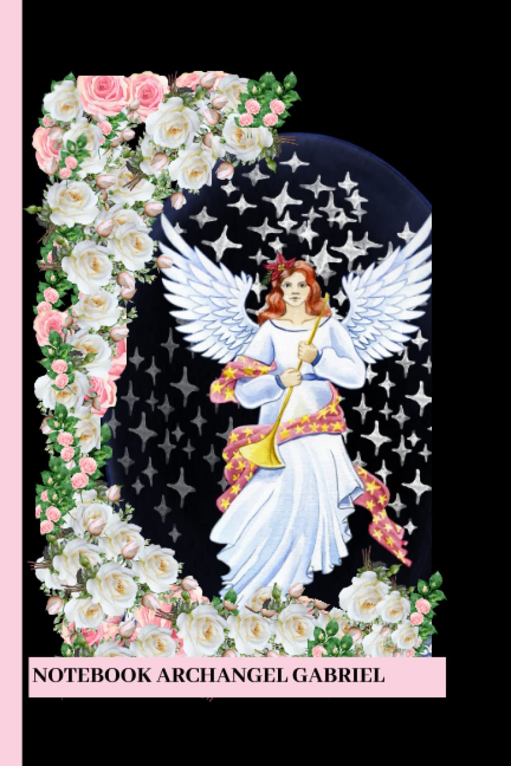 Notebook Archangel Gabriel: Heartfelt Gift. Original Design. England. Archangel Gabriel. Announcer. Good News. God's Angel. 6x9 Notebook. ... Church Goer. New Beginnings. New Start. Joy.