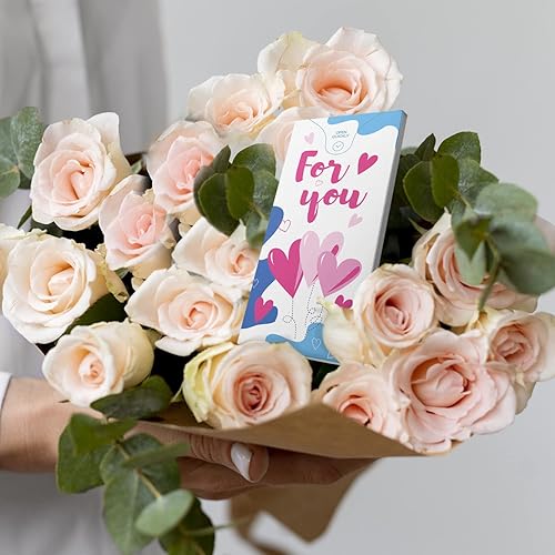 Miniatura 7 de BOOM Tarjeta de amor  For You (You and Me), sorpresa explosiva confeti tarjeta de amor para marido, esposa, él, novia, novio