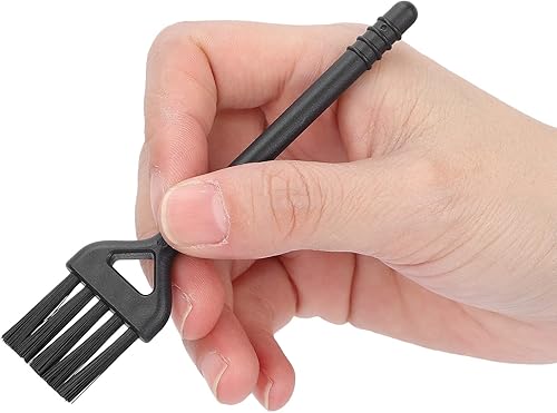 Miniatura 4 de 10PCS cepillos eléctricos de la limpieza de la afeitadora, mini nylon doble cara Clipper cepillo afeitadora limpiador