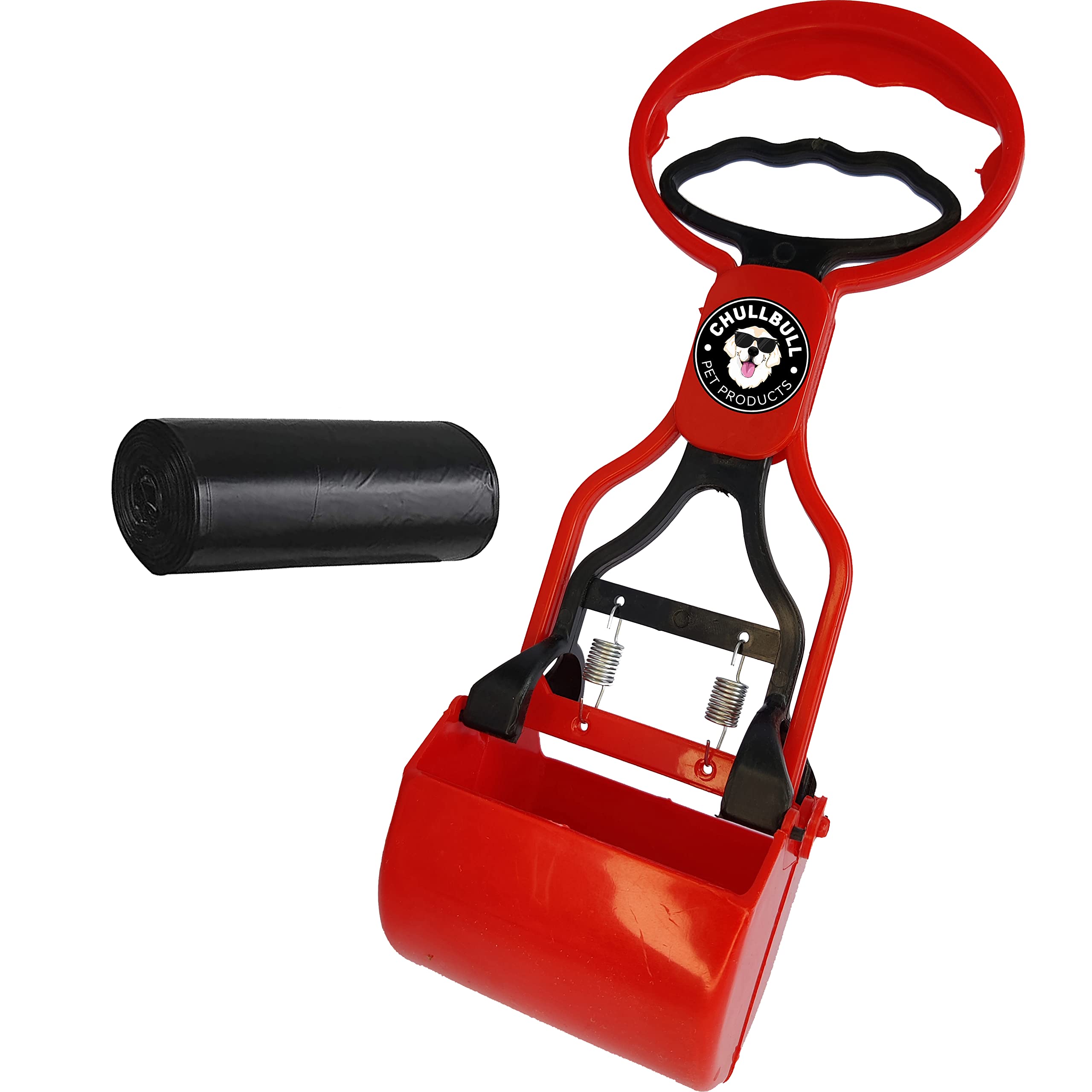 Chullbull Pet Products Strong Plastic Pet Waste Picker Dog Potty Scooper Small 11 Inch Poop Scooper with 1 Garbage Bag Roll. (B0B9KBX3HP) Amazon Price History, Amazon Price Tracker