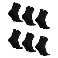 DANISH ENDURANCE Calzini Uomo Fibra di Bambù, Calze Anti-Sudore Traspiranti