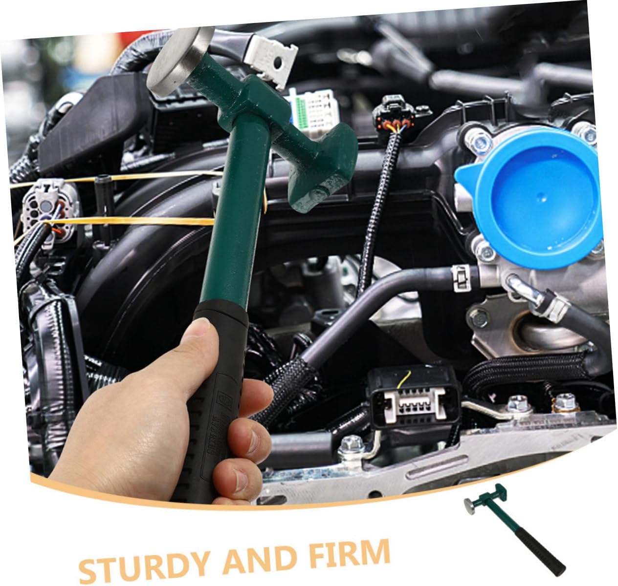 2pcs Automotive Hammer Handle for Precision Dent Removal Tool Versatile Mallet for Vehicle Models