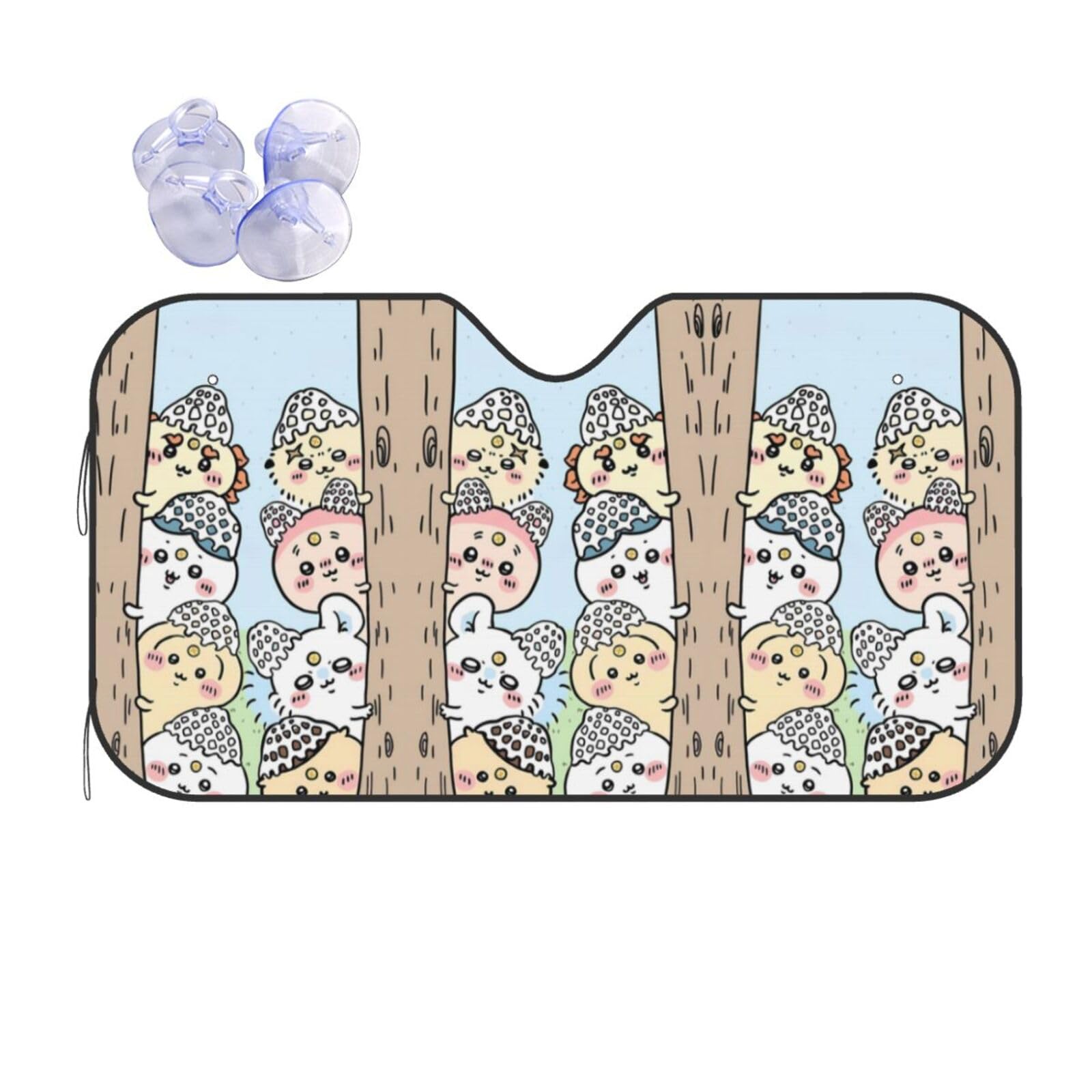 Amazon.co.jp: Chiikawa ちいかわ カーサンシェード、フロント