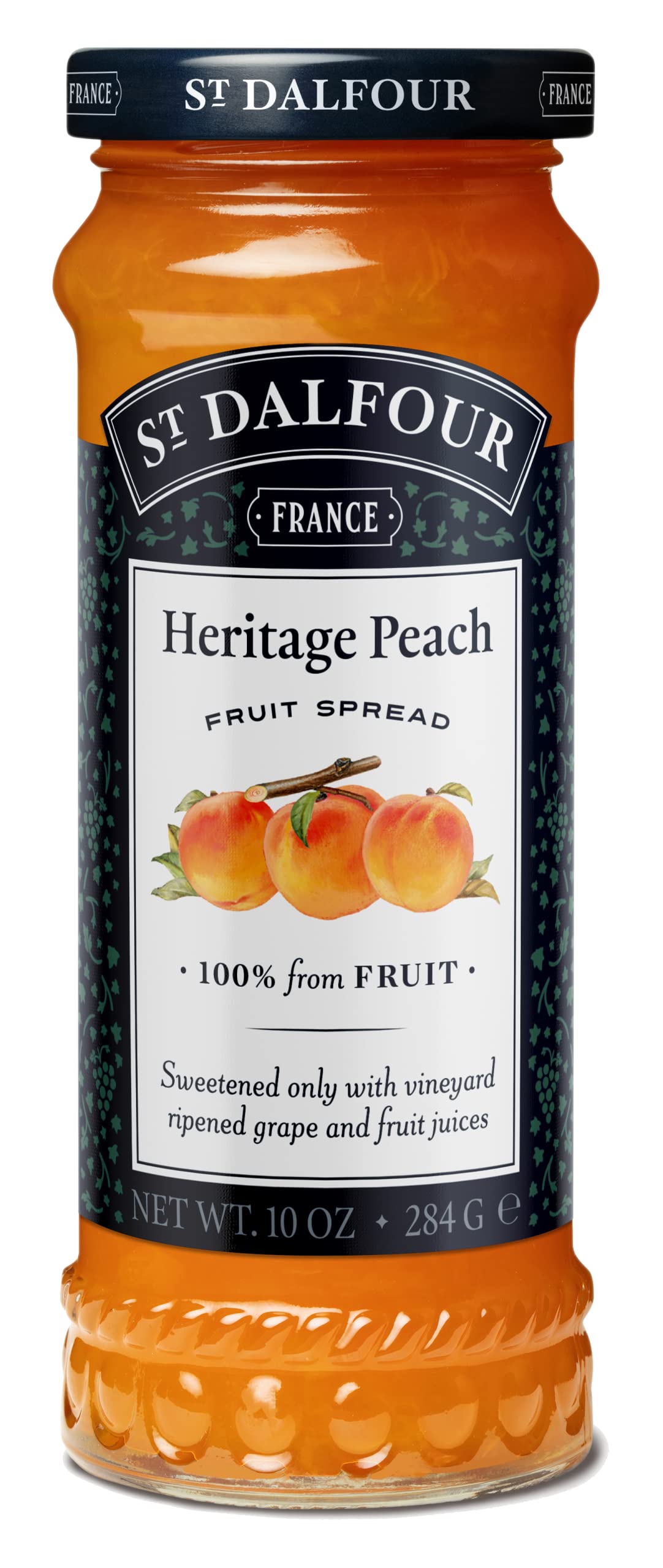 ST. DALFOUR Heritage Peach Fruit Spread 284 G|No Added Sugar|100% From Fruit|No Added Preservatives,Colours,Flavors Or Sweeteners|No Corn Syrup|Traditional French Recipe (B07WDPBYV9) Amazon Price History, Amazon Price Tracker