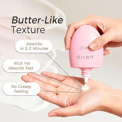 Miniatura 2 de Relaxing Rose Crema de manos/loción, rosa, manteca de karité y extractos botánicos, crema de manos perfumada ultra nutritiva e hidratante - 1.76