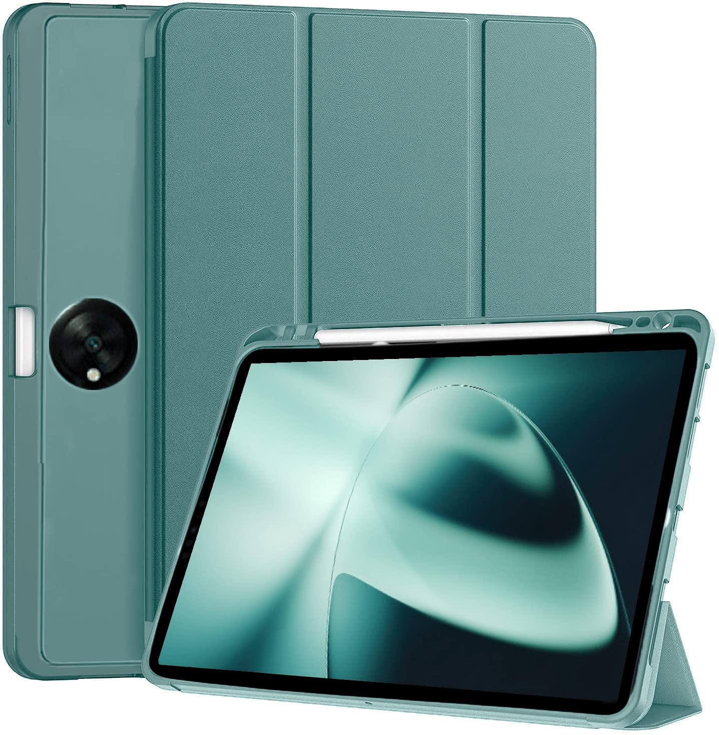 ProElite Smart Case for OnePlus Pad 11.6 inch, Auto Sleep/Wake Cover with Pen Holder [Soft Flexible Case] Recoil Series - Dark Green (Will NOT FIT OnePlus Pad GO) (B0C4DQP26J) Amazon Price History, Amazon Price Tracker