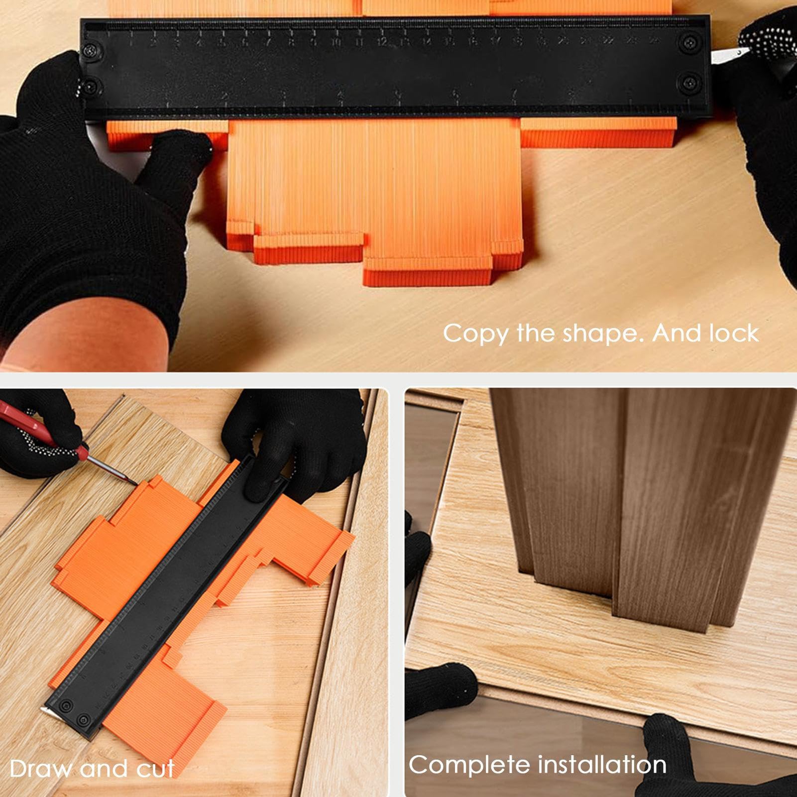 Kit Per La Del Pavimento Set Di Battitura E Mazza | Attrezzi Per Pavimenti Laminati Per Sottopavimento Parquet Casa Laboratorio Battiscopa Tavole Progetto Preparazione