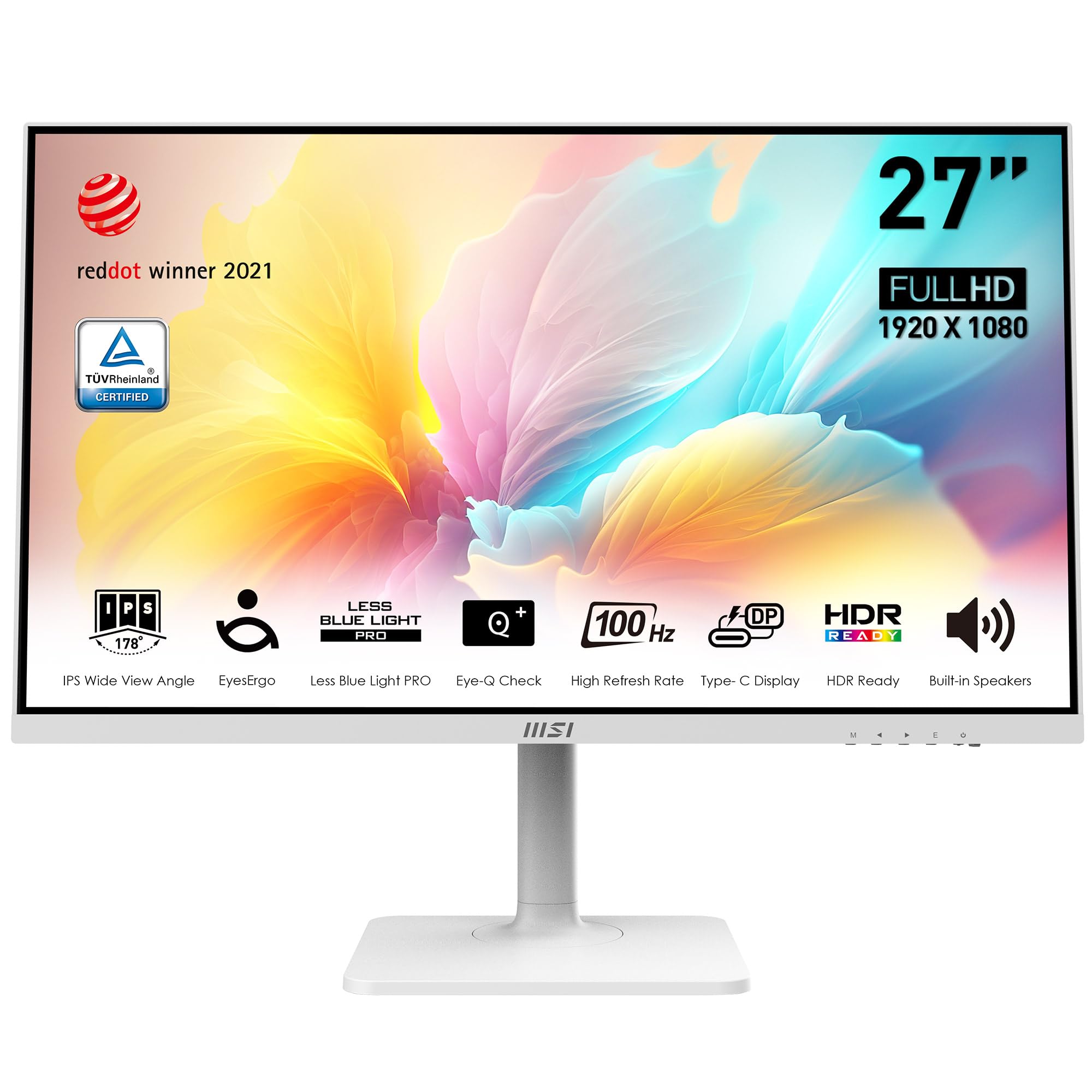 monitor 27 pollici fhd ips 100hz speakers vesa