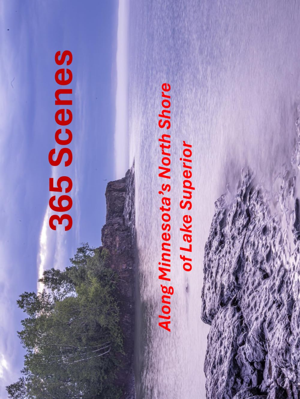 365 North Shore Scenes beau livre de table pour salon et amateurs de nature