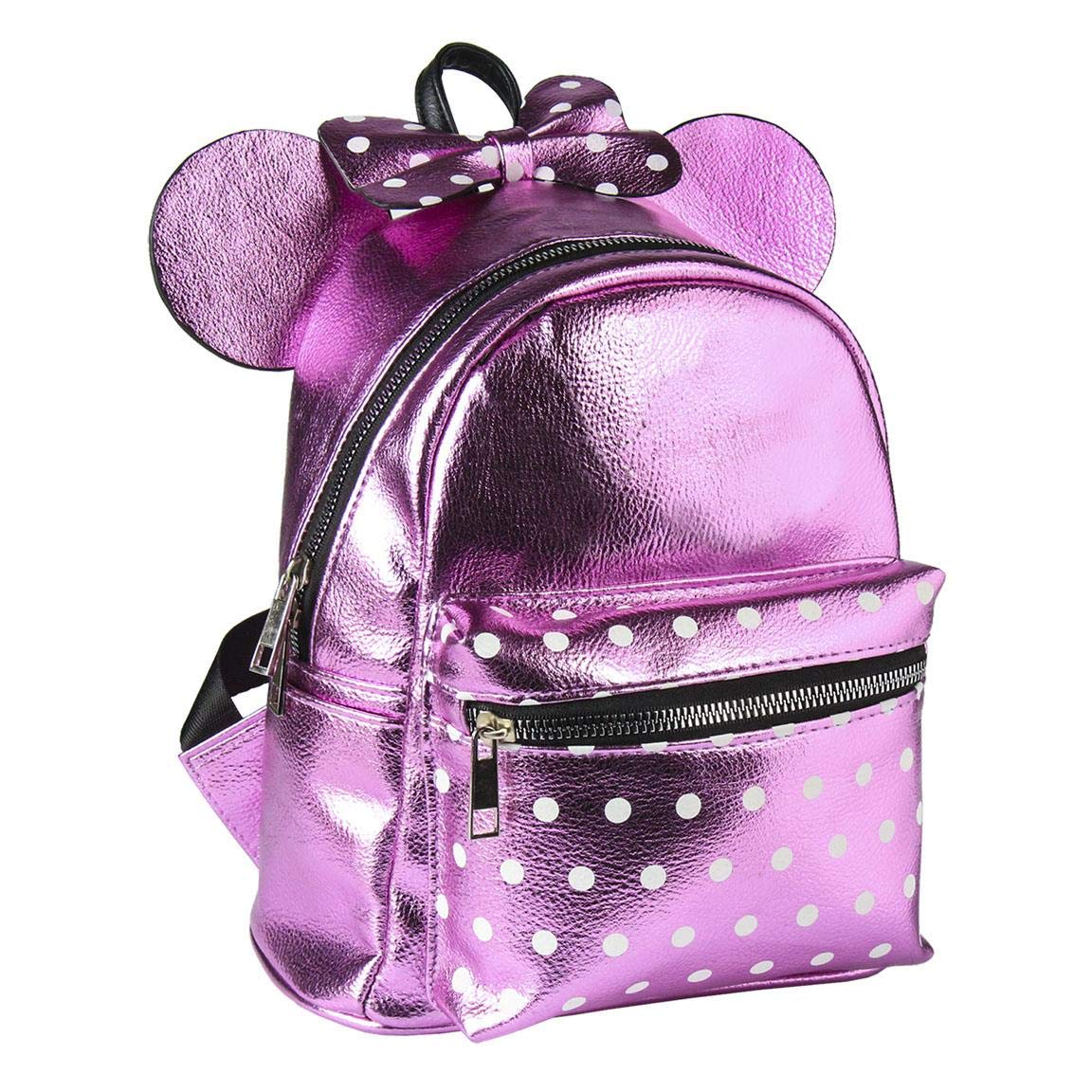 ARTESANIA CERDA Casual Fashion Minnie Backpack, Unisex Adult, Pink (Pink), 11 x 25 x 22 cm (W x H x L)