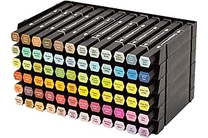 Crafter's Companion SPECN-6 Spectrum Noir Marker Storage Trays 6-Pack in Black