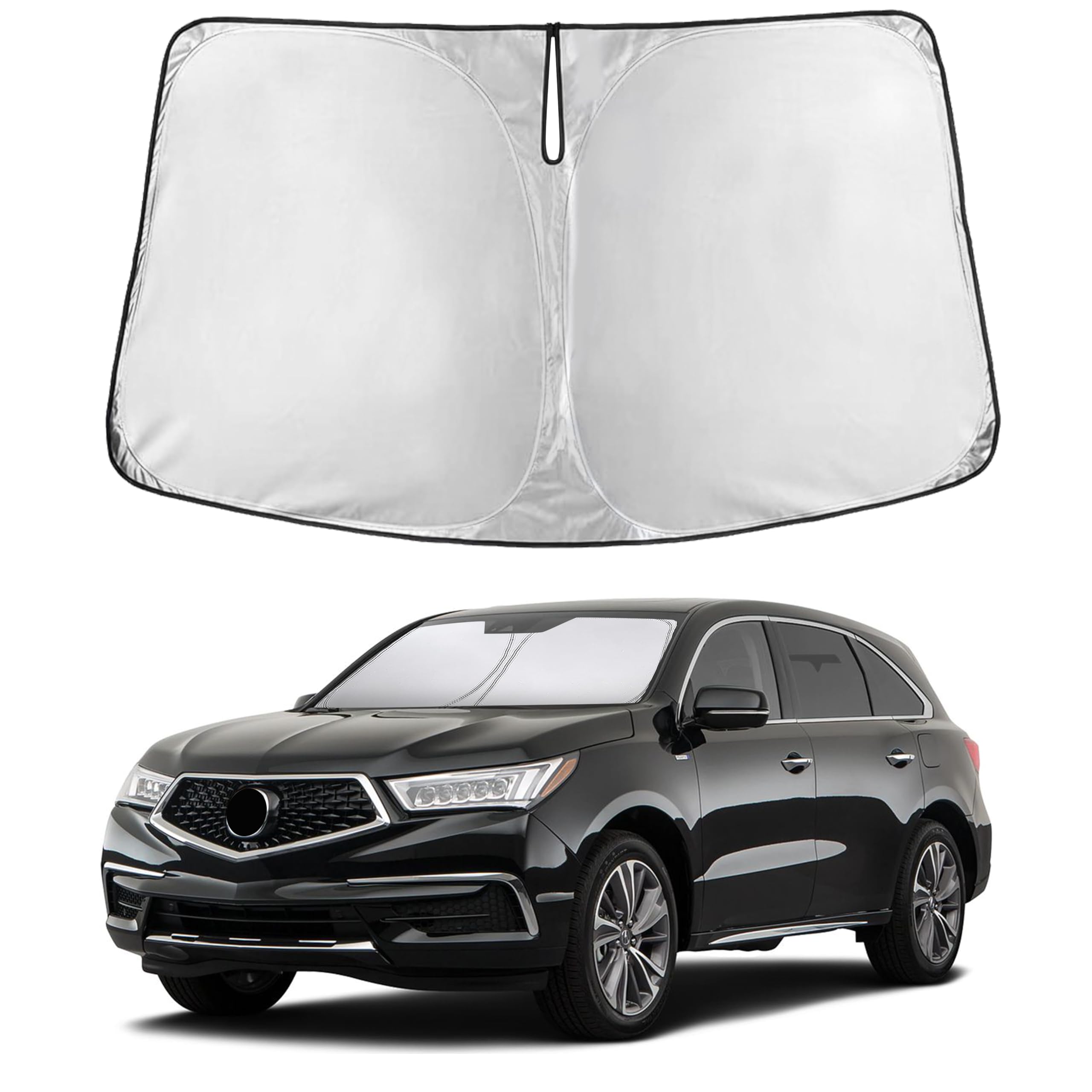 EcoNour Windshield Sunshade Compatible for Acura MDX 2014-2018 2019 2020