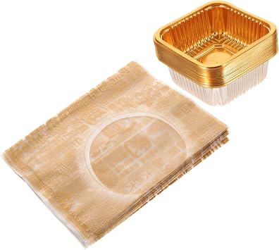 UKCOCO Moon Cake Packaging Bag Single Container for Baked Desserts