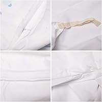 Vista 8 de Juego de funda de edredón Cal King, juego de ropa de cama de 3 piezas para cafetera, granos y pasteles, juego de ropa de cama transpirable