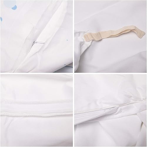 Miniatura 8 de Juego de edredón tamaño Queen amarillo y gris degradado degradado suave juego de funda de edredón de 3 piezas con patrón marroquí con funda de