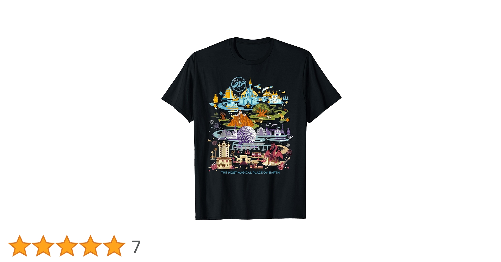 Amazon | ディズニーウォルトディズニーワールド50周年記念 T