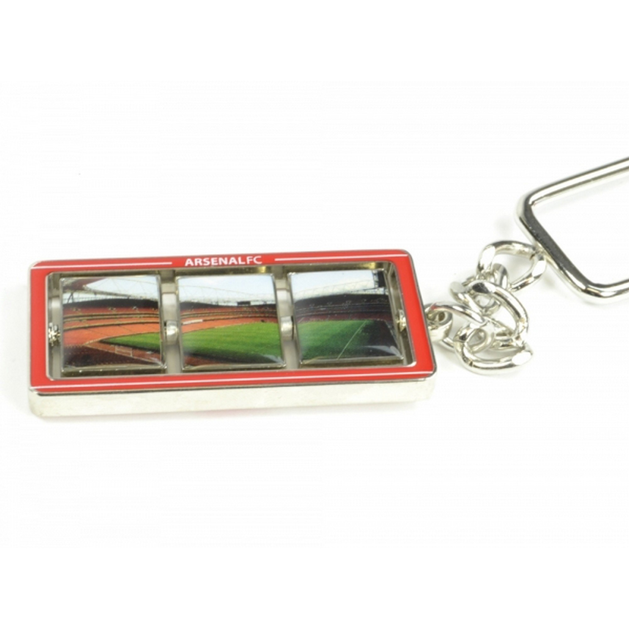 Arsenal FC Official Football Spinner Keyring (One Size) (Multicoloured)